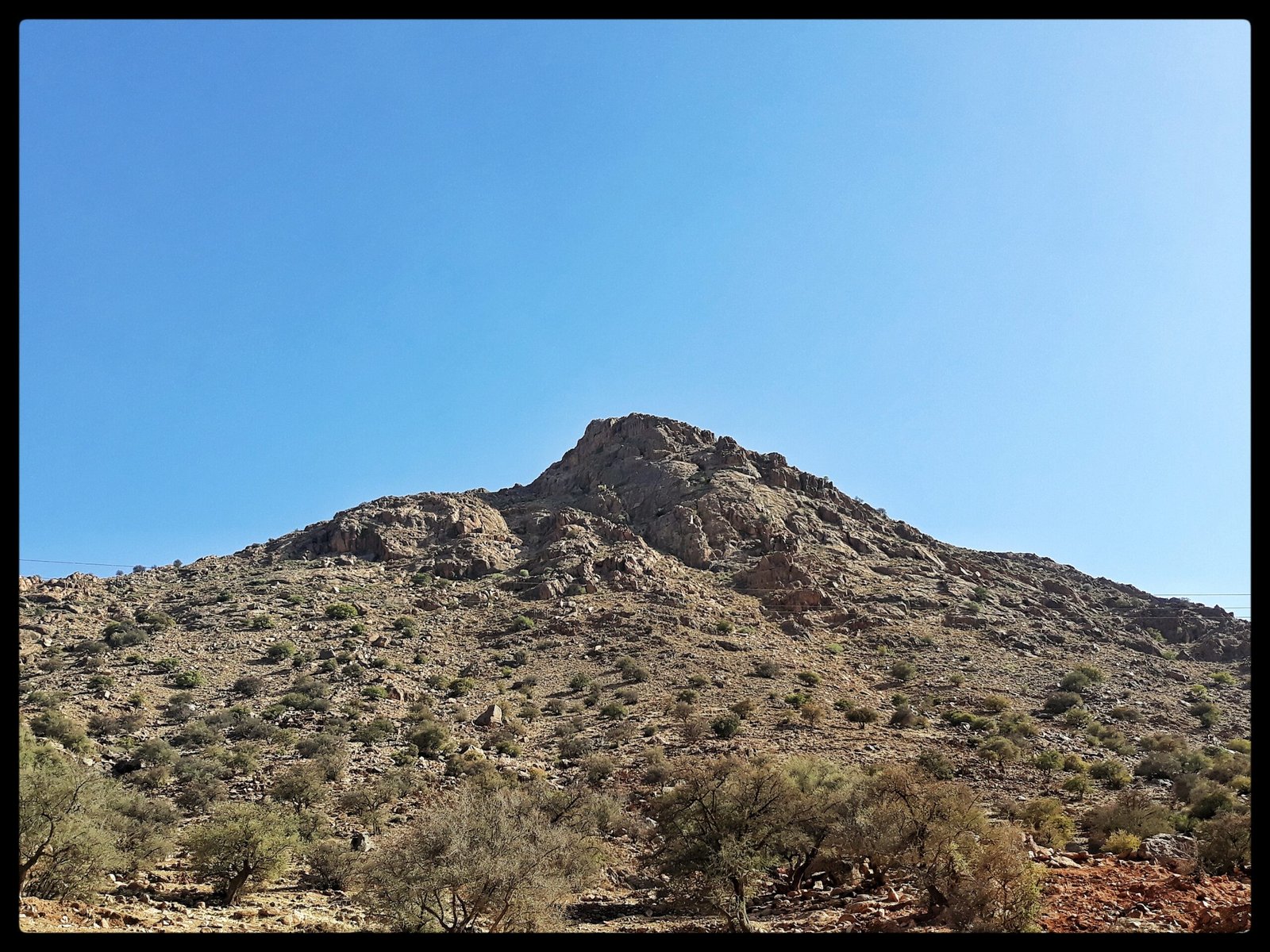 Mountain view in Tafraout