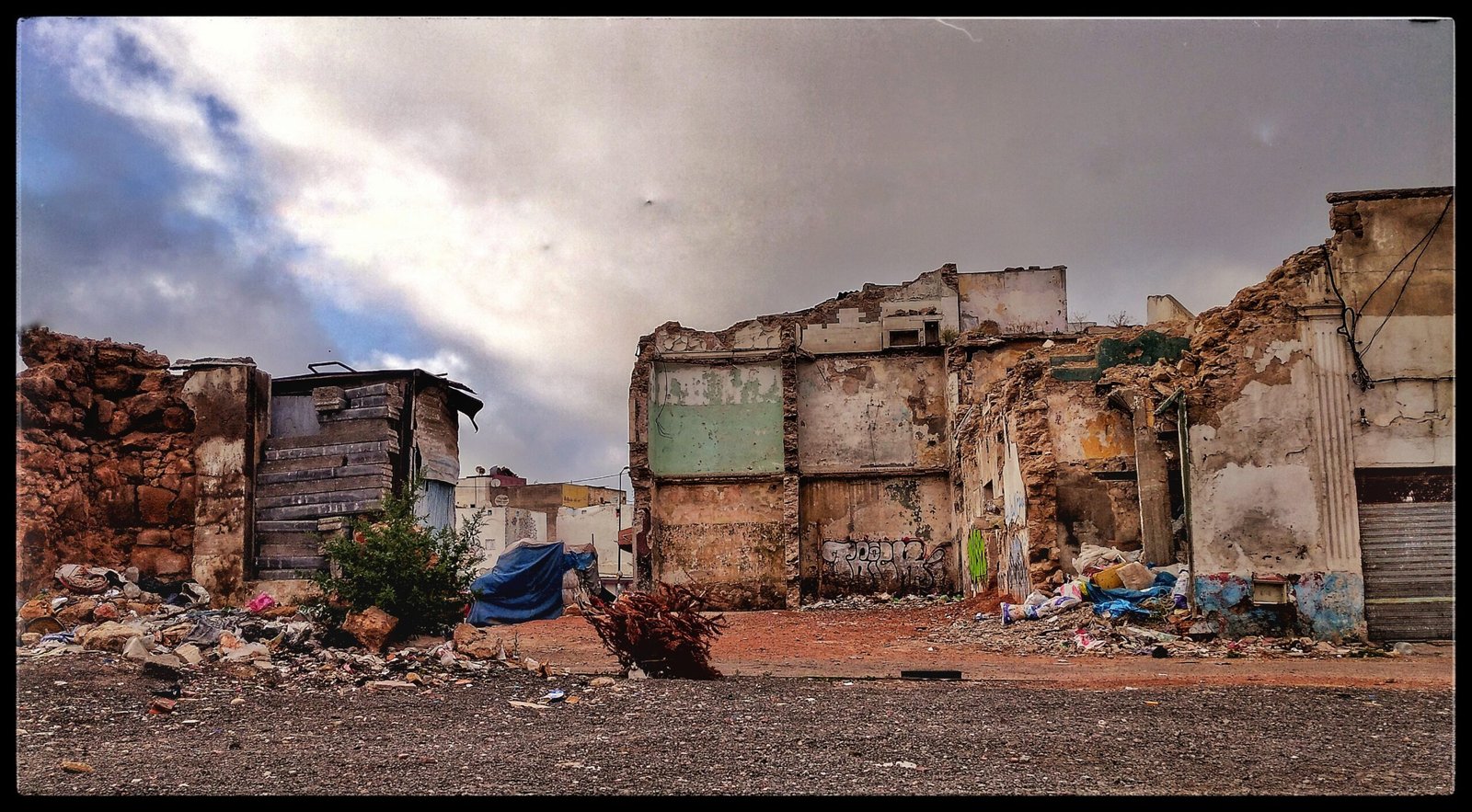 Destroyed house - Casablanca