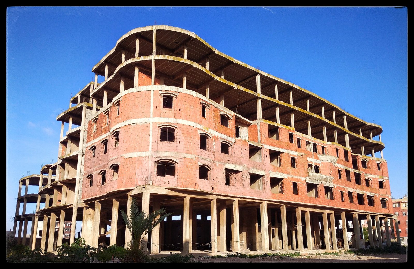Abandonned Building in Casablanca