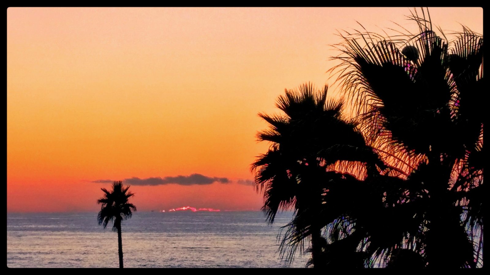 Sunset in Corniche Casablanca