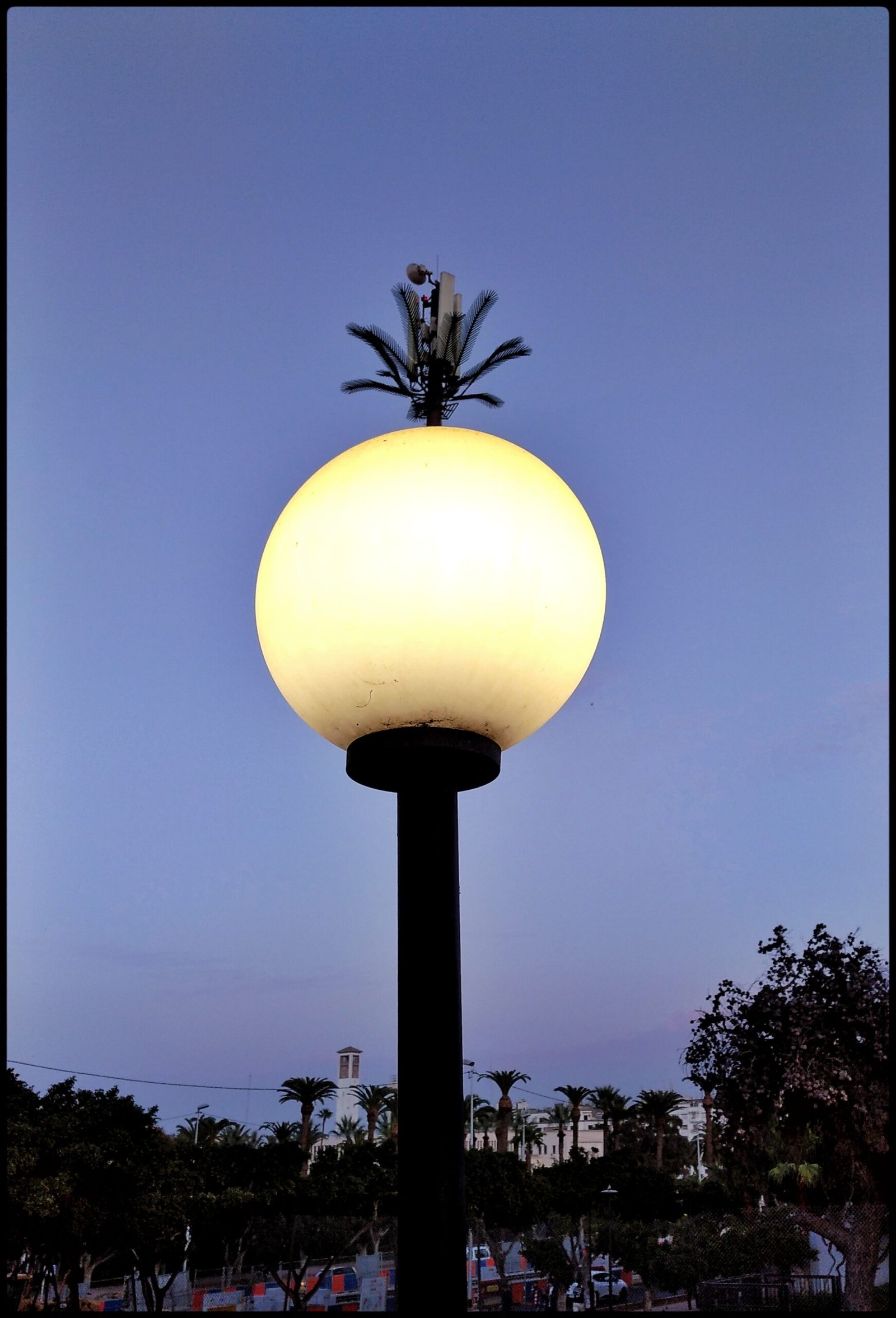 Night view in Casablanca