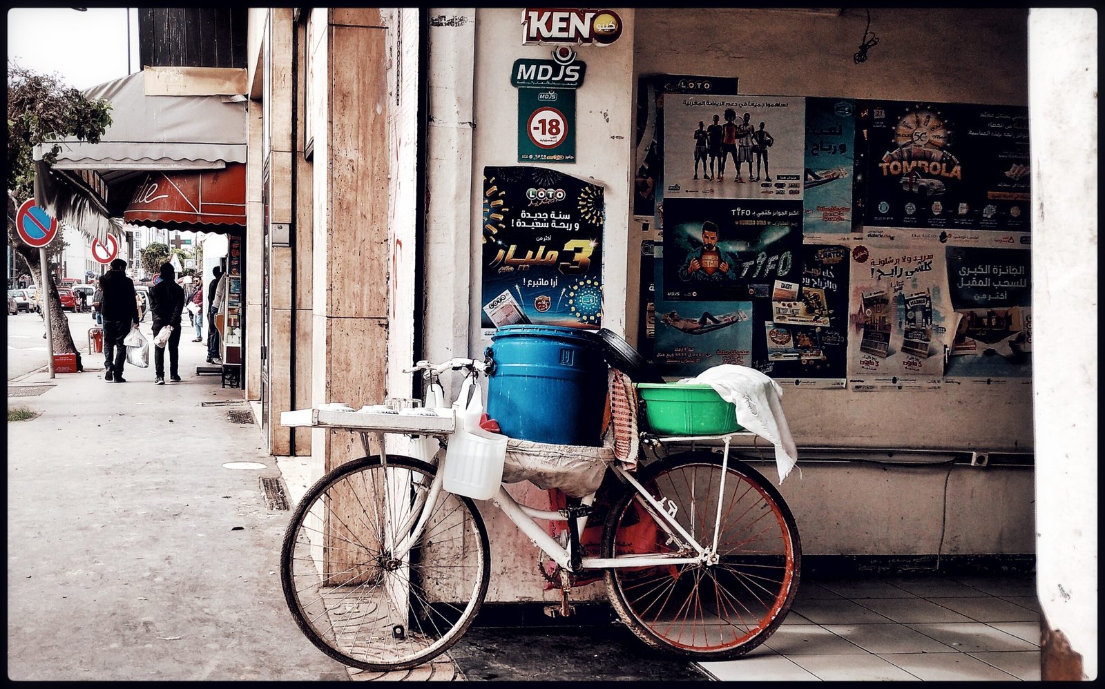 Bicycle Work - Milk vendor - Casablanca