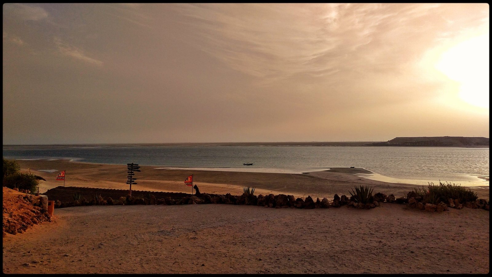 Sky, Ocean, Air, Cloud view in Dakhla Desert