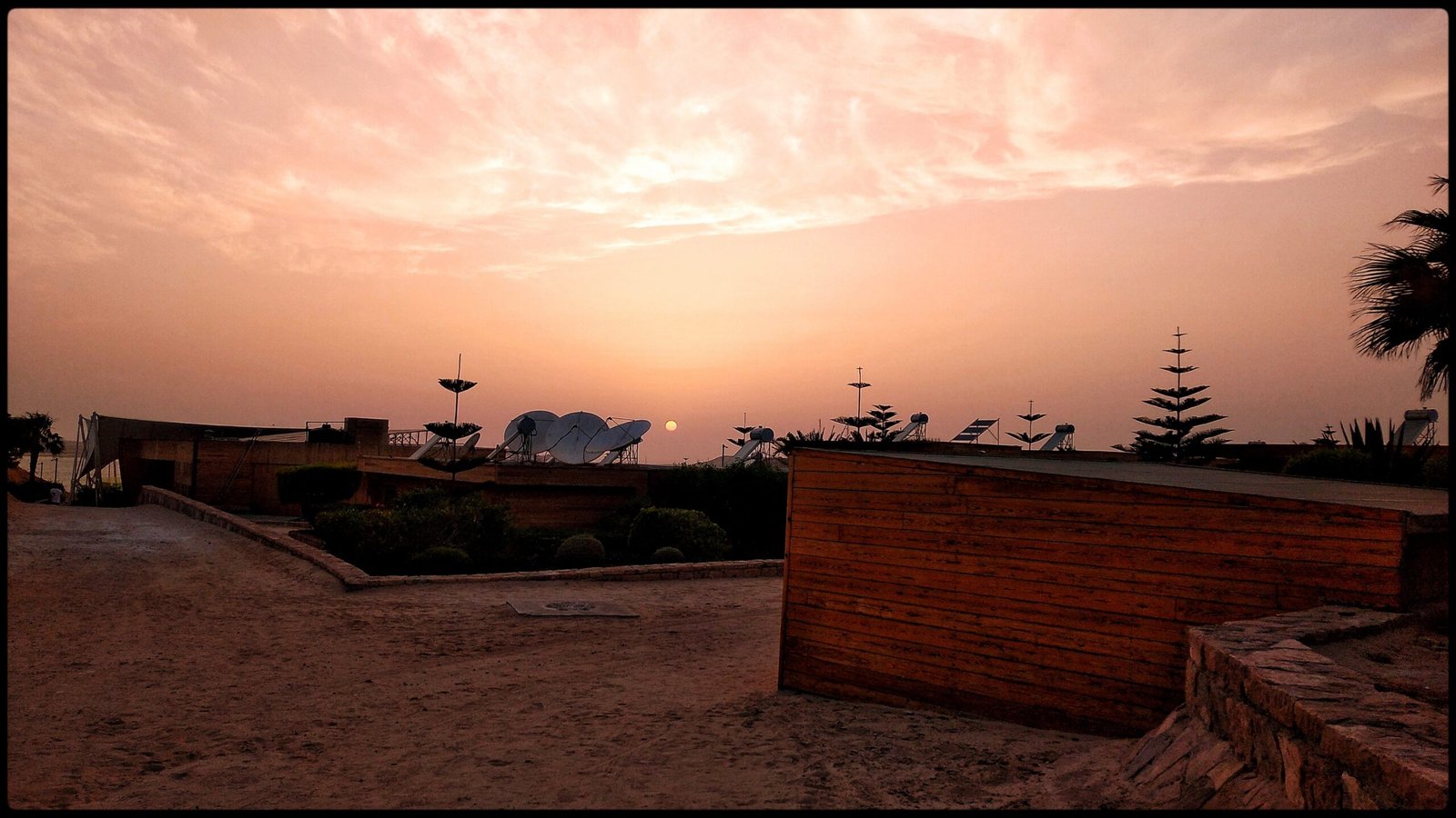 Sunset in DAKHLA - Moroccan DESERT