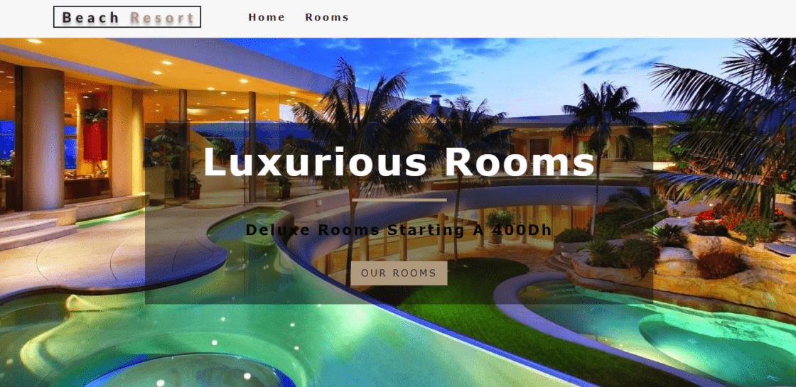 Luxurious Hotel Rooms