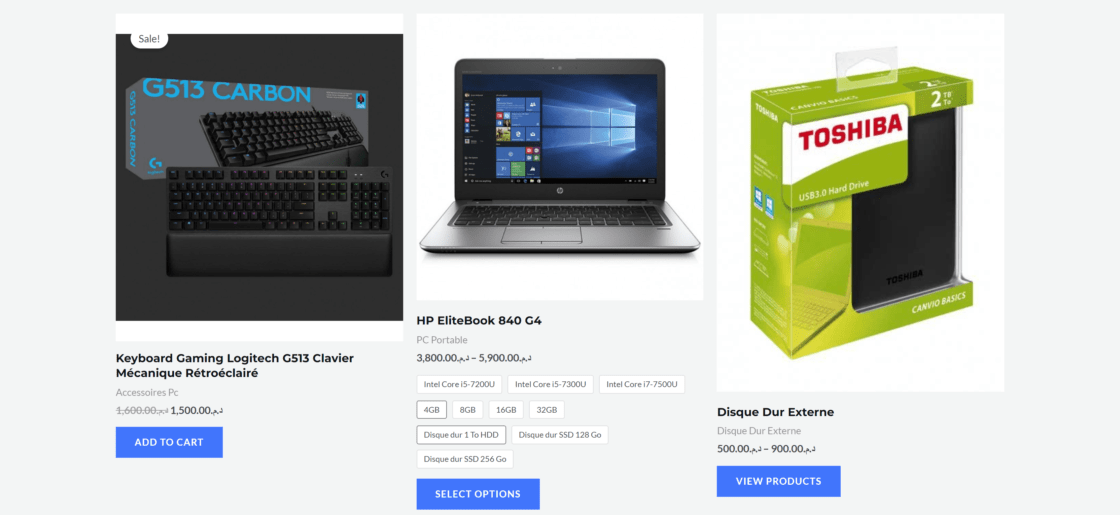 Dynamic WordPress E-commerce platform