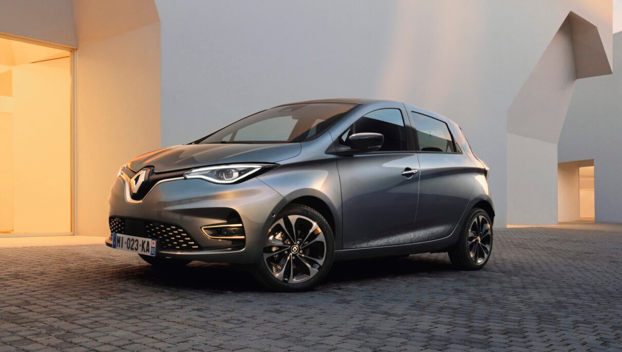 RENAULT ZOE Gray color